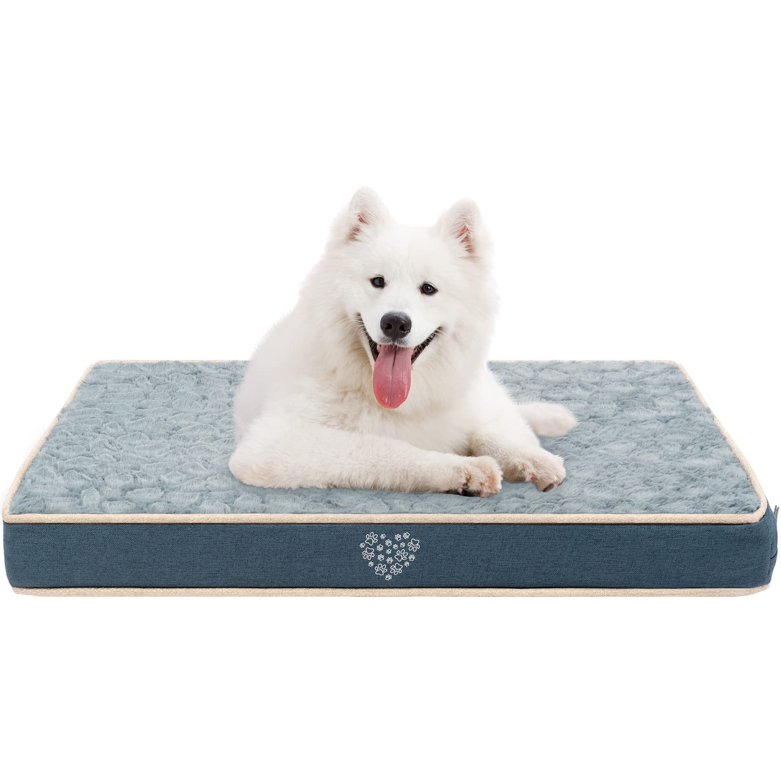 Amazon | VANKEAN ドッグマット、犬ベッド、ペットベッド、通気性いい
